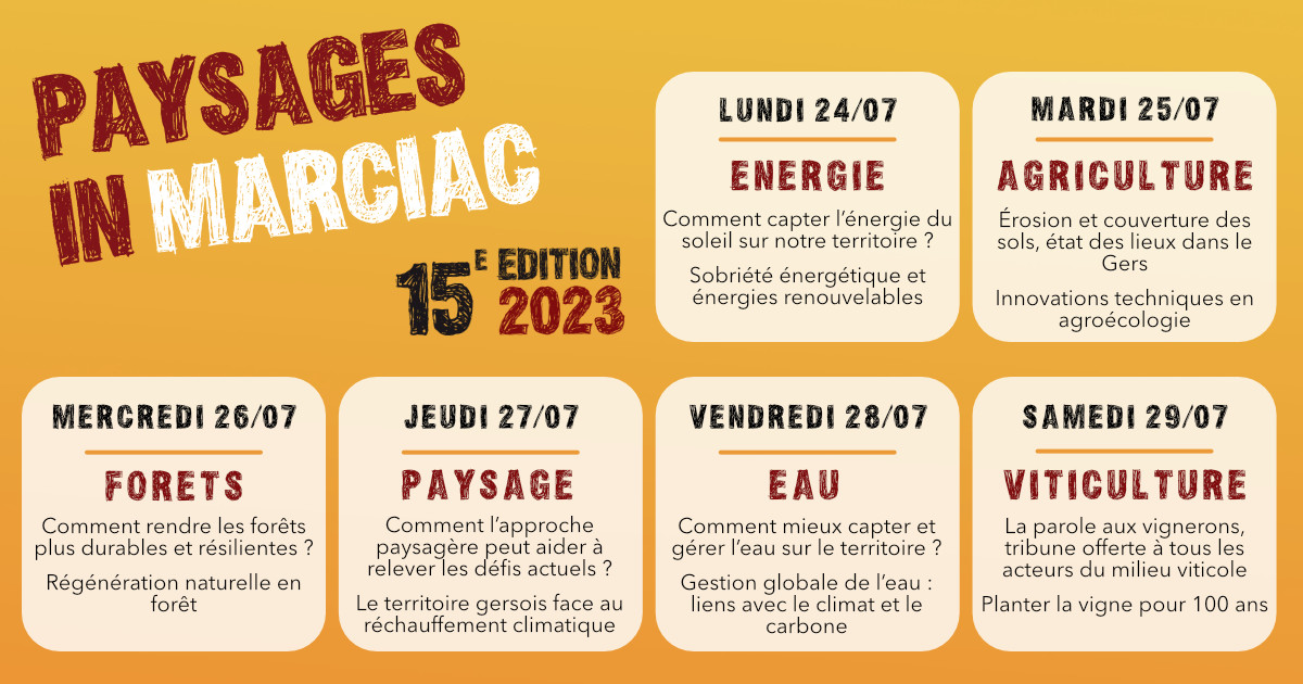 Paysages in Marciac 2023