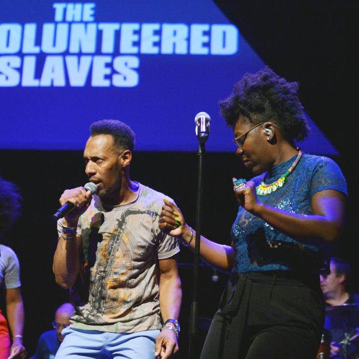 THE VOLUNTEERED SLAVES