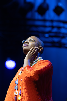 <p>Cécile McLorin Salvant © Laurent Sabathé</p>