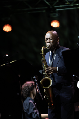 <p>Temple University Jazz Band © Laurent Sabathé</p>